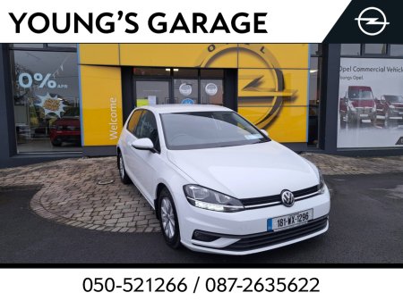 2018 Volkswagen Golf 1.6 TRENDLINE TDI 90HP 3DR **VAN** €9,950