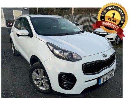 2016 Kia Sportage 1.7 Diesel -  2016 with 1 YEAR WARRANTY €13,995