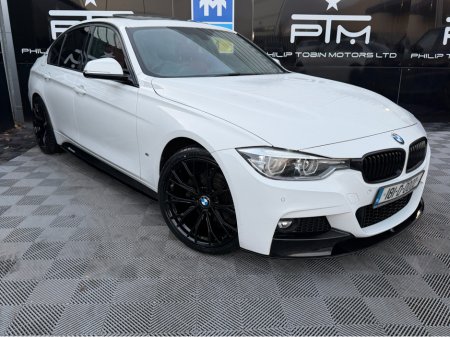 2018 BMW 3 Series 330e M SPORT F30 252HP AUTO Sunroof & Red Leather