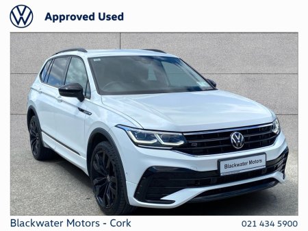 2023 Volkswagen Tiguan Allspace 2.0TDI 150BHP R-LINE AUTOMATIC WITH BLACK PACK & LEATHER €47,995