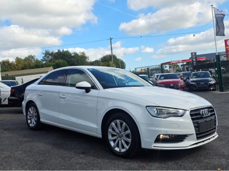 2016 Audi A3 Saloon ( 162 REG 1.4 TFSI PRIVACY GLASS REVERSING CAMERA - PARKING SENSORS - SIMI DEALER - LOW ROAD TAX BAND €16,950