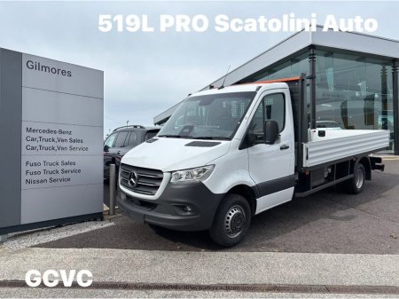 2026 Mercedes-Benz Sprinter 519 LWB 14ft Scatolini Dropsider AUTOMATIC