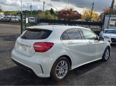 2013 Mercedes-Benz A Class ( 132 REG ) A180 AMG INTERIOR FULL LEATHER  HEATED ELECTRIC SEATS / HI SPEC  LOW ROAD TAX BAND / SIMI DEALER €13,450 thumbnail