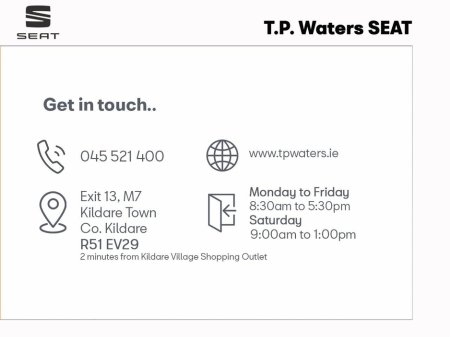 2022 SEAT Leon 1.0 TSI SE - FULL TP WATERS SEAT SERVICE HISTORY - FINANCE ARRANGED €22,395