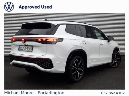 2025 Volkswagen Tayron R-LINE 75 1.5TSI 204HP PHEV DSG €56,950 thumbnail