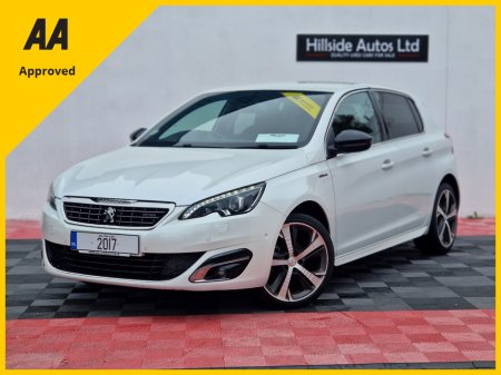 2017 Peugeot 308 GT-LINE 1.2 PETROL AUTOMATIC 12 MONTH WARRANTY €12,950