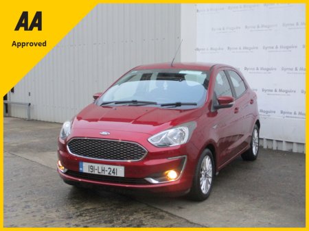 2019 Ford Ka + ZETEC 1.2 85PS M5 5DR LOW KMS.  FULL FORD SERVICE  HISTORY. 12 MONTHS WARRANTY AND 12 MONTHS AA COVER !! €14,950 thumbnail
