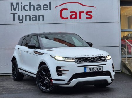 2021 Land Rover Range Rover Evoque R-Dynamic S P300e 1.5 Petrol Plug-In Hybrid Auto, 20'' Alloys, Black Leather Seats - Trade in Price €36, 777.