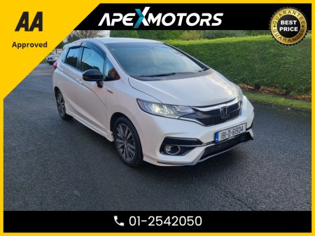 2018 Honda Jazz FINANCE ARRANGED * NEW NCT OCT-27 * AUTOMATIC * IMMACULATE * ANDROID AUTO * APPLE-PLAY * COLOUR REVERSE CAMERA * ALLOYS * MOST RELIABLE * STAMPED SERVICE HISTORY * AA APPROVED * 101 SAFETY CHECKLIST €11,949