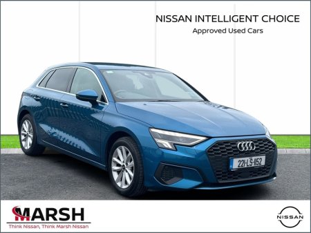 2022 Audi A3 1.0 TSI AUTO ATTRACTION €30,995