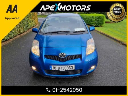 2010 Toyota Yaris 12-STAMPS SERVICE HISTORY * NEW NCT AUG-2026 * ONE OWNER . TOP-SPEC TR 5DR . LOW TAX . EASY INSURE . WARRANTED CORRECT MILES .FULL SERVICE HISTORY .IMMACULATE .AS NEW .CARTELL MOTORCHECK €4,749