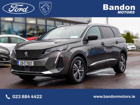 2023 Peugeot 5008 Automatic 7 Seater 2023 Peugeot 5008 1.5 BlueHDi 130bhp Allure Auto €34,950