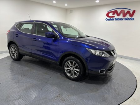 2017 Nissan Qashqai 1.5 DCI ACENTA SMART VISION 110BHP**SAME DAY FINANCE ARRANGED**12 MONTHS WARRANTY** €13,950