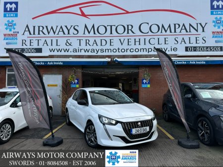 2024 Peugeot 208 ACTIVE 1.2 5DR - LOW KMS €19,995