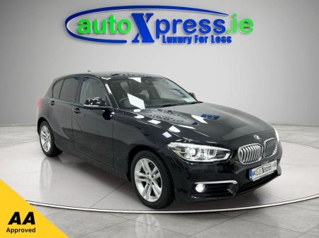 2017 BMW 1 Series 118D SPORTS Automatic, Reversing camera €16,995