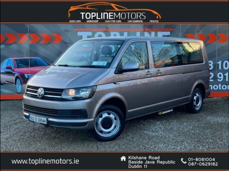 2016 Volkswagen Transporter Shuttle ==9 SEATER//FULL LEATHER//AUTO//NEW TEST== €18,950