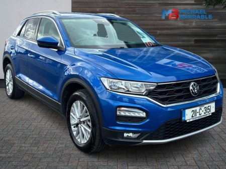 2021 Volkswagen T-Roc DESIGN 1.0  6SPEED 110HP 5DR *7.9% Finance Available* €23,950