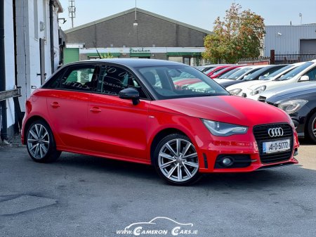 2014 Audi A1 RED & BLACK AUTOMATIC STUNNING €11,950
