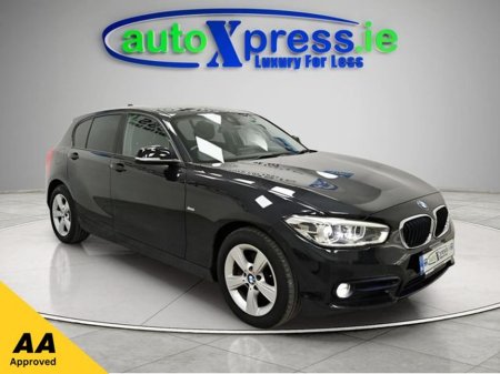 2017 BMW 1 Series 118D SPORT Automatic, Reversing camera €17,995