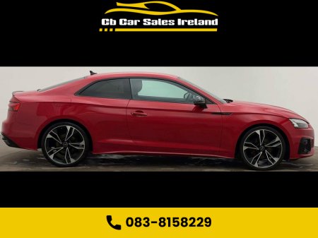 2023 Audi A5 2.0 TFSI 35 Black Edition Coupe 2dr Petrol S Tronic Euro 6 (s/s) (150 ps) 1 OWNER + REVERSE CAMERA + VIRTUAL COCKPIT + HEATED SEATS €47,900