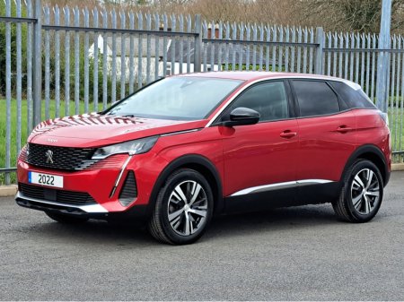 2022 Peugeot 3008 ALLURE 1.5TD 130BHP 8 SPEED AUTOMATIC **REVERSING CAMERA** €30,950