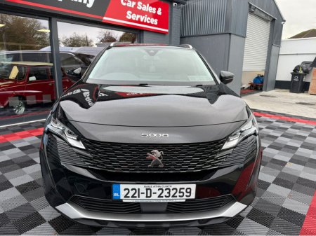 2022 Peugeot 5008 FL ALLURE 1.5 BLUE HDI 13 130 6.2 , 7 SEATS , ALLURE SPEC , FROM €85 p/w & €5,950 DEPOSIT , 1/2 LEATHER , REVERSE CAMERA , PARKING SENSORS , APPLE CAR PLAY , CRUISE CONTROL , CLIMATE CONTROL , LED'S. €23,950