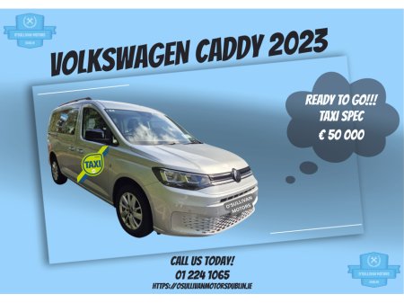 2023 Volkswagen Caddy /2023/2.0 DIESEL/7 SEATER/AUTO/WAV