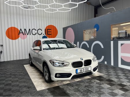 2018 BMW 1 Series €18950 BMW 1 SERIES AUTOMATIC 118D SPORT / REVERSE CAMERA