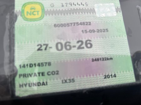 2014 Hyundai ix35 1.7 'CELEBRATION' 4DR  NEW  CLUTCH €6,950