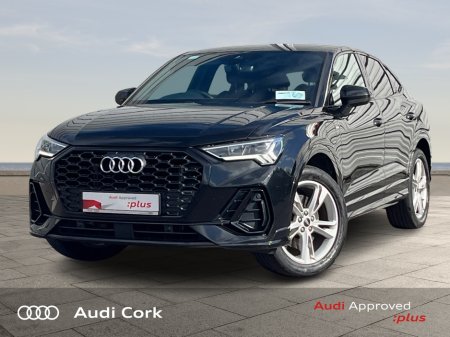 2023 Audi Q3 1.5 TFSI E 245BHP S-LINE AUTOMATIC WITH BLACK STYLING, HEATED SEATS, REVERSING CAMERA & AMBIENT LIGHTING €45,995