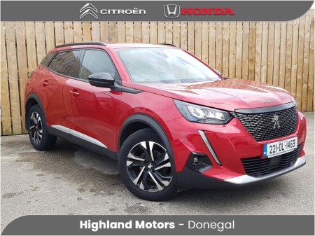 2022 Peugeot 2008 1.2 Puretech 100bhp Allure