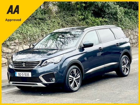 2018 Peugeot 5008 ALLURE 1.2!!LOW MILES!!1YR WARRI!! €21,900