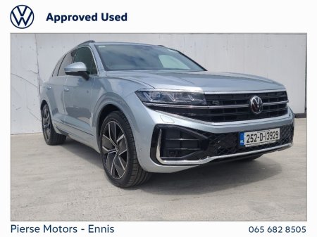 2025 Volkswagen Touareg CV 3.0TDI 231HP R LINE 4M DSG €79,950