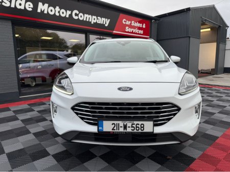 2021 Ford Kuga TITANIUM 5DR 1.5 TD 120 S6.2 M6 F, €85 p/w & €6,950 Trade in / Deposit , Titanium Spec , Front & Rear Sensors , Privacy Glass , Sat - Nav  , Apple Car Play & Android Auto , NCT , Warranty , Service €23,950
