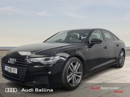 2023 Audi A6 €587 PCP P/M-S Line BLK ED 204Bhp-SALE €49,850