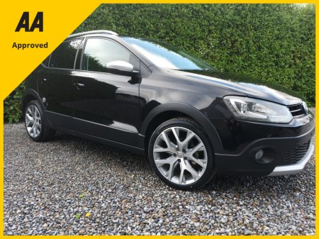 2016 Volkswagen Polo CROSS 1.2 TSI AUTOMATIC LOADED WITH EXTRAS ALLOY WHEELS FRONT FOGS FACTORY IMMOBILISER MULTI FUNCTION STEERING WHEEL APPLE CAR PLAY & ANDROID AUTO ETC. JUST FULLY SERVICED 4 NEW TYRES NCT & TAX €13,295