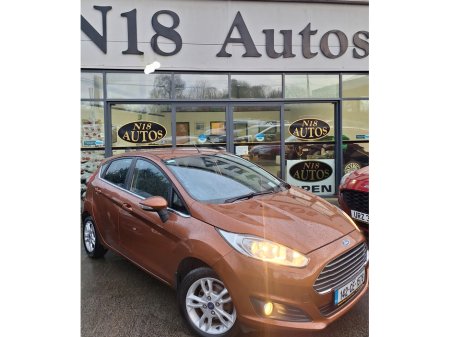 2014 Ford Fiesta 1.25 ZETEC 82PS 5DR ARGENTO €6,995