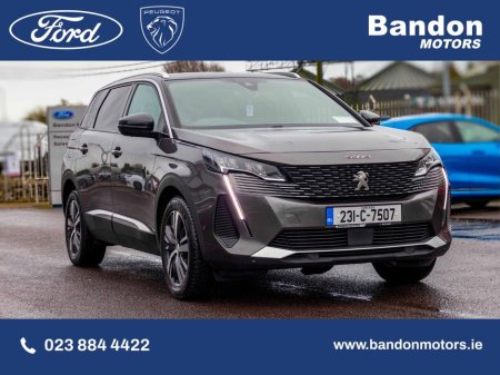 2023 Peugeot 5008 Automatic 7 Seater 2023 Peugeot 5008 1.5 BlueHDi 130bhp Allure Auto €34,950