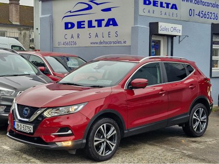 2019 Nissan Qashqai N-CONNECTA 1.5 DCI 115BHP NCT 08/26 FINANCE AVAILABLE @ €72 PER WEEK 2 KEYS/ FULL SERVICE HISTORY/ SAT NAV/ REVERSE CAMERA/ MULTI FUNCTION STEERING WHEEL/ CRUISE CONTROL/ HISTORY CHECKED €15,950