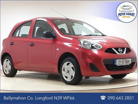 2017 Nissan Micra 1.2 SV CVT €10,450