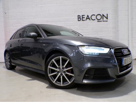 2018 Audi A3 *S-LINE SPORTBACK*FACELIFT EDITION*AUTO*HEATED LEATHER ELECTRIC S-LINE SEATS*VIRTUAL DASH*PARKING SENSORS WITH COLOUR CAMERA*APPLE-CAR PLAY*ANDROID AUTO*ADAPTIVE CRUISE CONTROL*18
