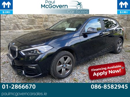 2021 BMW 1 Series 116D SE 1SBC AUTO**//**€190 ROAD TAX**//**WARRANTY**//**METALLIC BLACK**//**TRADE IN ACCEPTED**//**FINANCE ARRANGED**//**NEW NCT 06 2027! €19,999