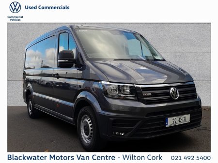 2022 Volkswagen Crafter VAN 35 2.0TDI 177BHP MEDIUM WHEEL BASE HIGHLINE AUTOMATIC 4-MOTION WITH TOWBAR & HEATED SEATS (VAT INVOICE)