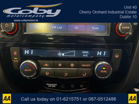 2017 Nissan Qashqai 1.5 Top Spec SV PREMIUM '17 5DR. NCT,Full Leather, Alloy Wheels, MFSW, Full Electrics, Reverse Cam,Parking Sensors, Cruise Control, Dual Climate Control, Sat Nav, Heated Seats, Luggage Cover and m €15,950 thumbnail