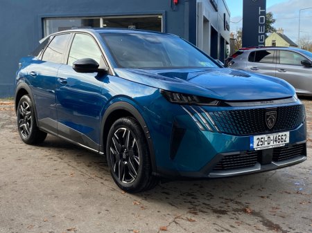 2025 Peugeot 3008 1.2 MHEV 145bhp eDCS6 Allure €42,900