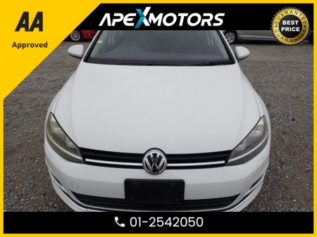 2017 Volkswagen Golf FINANCE ARRANGED * HIGHLINE (TOP-SPEC)  * AUTOMATIC (DSG) * AA APPROVED  * 101 SAFETY CHECKLIST * 12-MONTH ROADSIDE ASSIST  * IMMACULATE * LOW LOW MILES * ADAPTIVE CRUISE * NEW NCT OCT-26 * LOW TAX €18,449