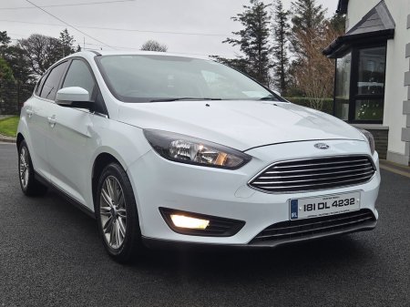 2018 Ford Focus 1.5 TDCi 120PS Zetec PowerShift €12,450
