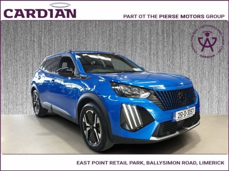 2025 Peugeot 2008 Electric 156bhp (54 kWh) Allure