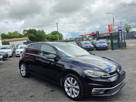 2018 Volkswagen Golf 1.4 TSI FULL BLACK LEATHER SEATS HIGHLINE SAT NAV PACK - VIRTUAL CLOCKS -REVERSE CAMERA - NAVIGATION - CARPLAY - ANDROID AUTO- BLIND SPOT REAR TRAFFIC ASSIST - DISCOVER PRO €20,950