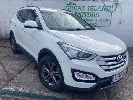 2015 Hyundai Santa Fe 2.2 4WD 7 seater Executive with  Leather seats €11,900